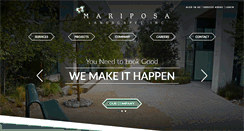 Desktop Screenshot of mariposa-ca.com